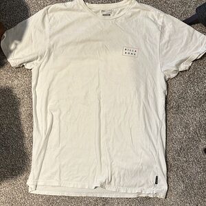 Billabong Men's Off-White Short Sleeve Tee